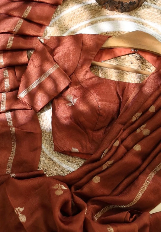 Alia-Banaras khadi silk saree